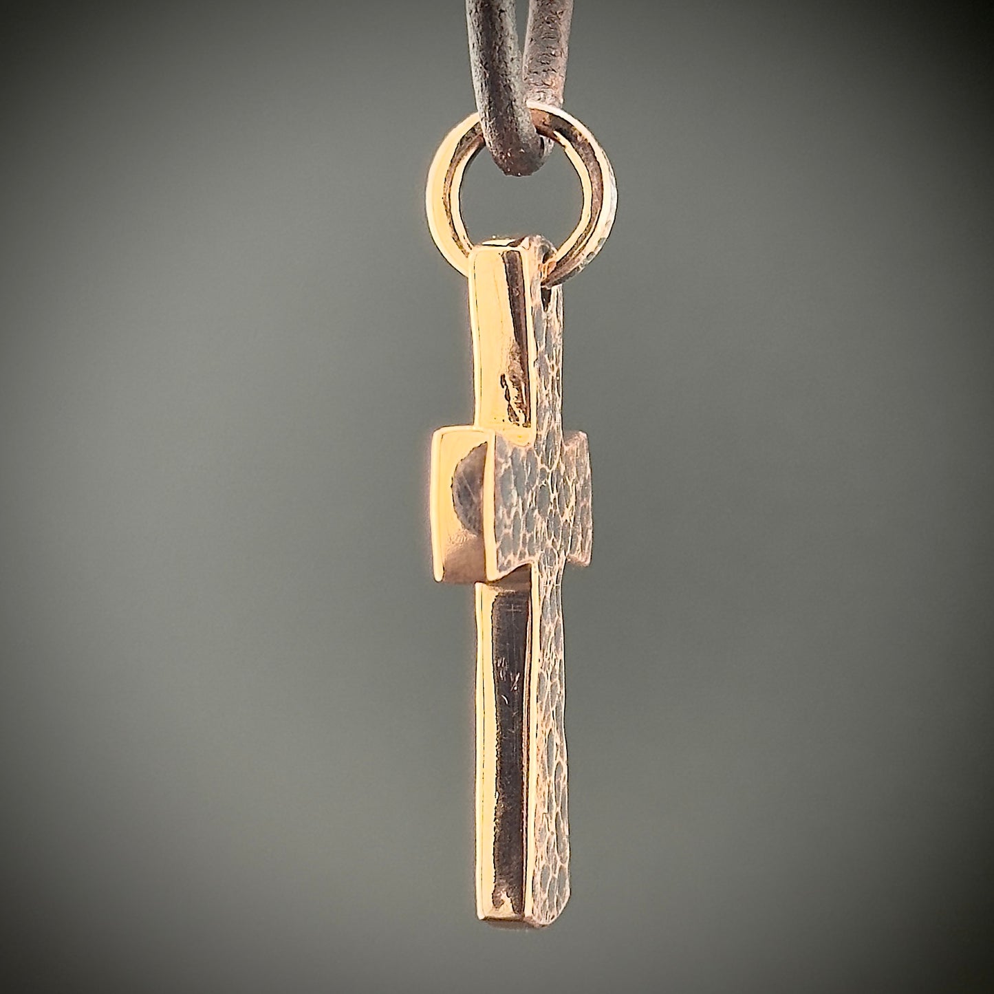 100% Pure Copper Crusader Cross. Handmade in Montana, USA.