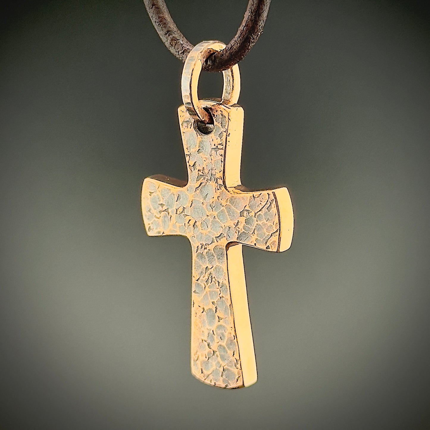 100% Pure Copper Crusader Cross. Handmade in Montana, USA.