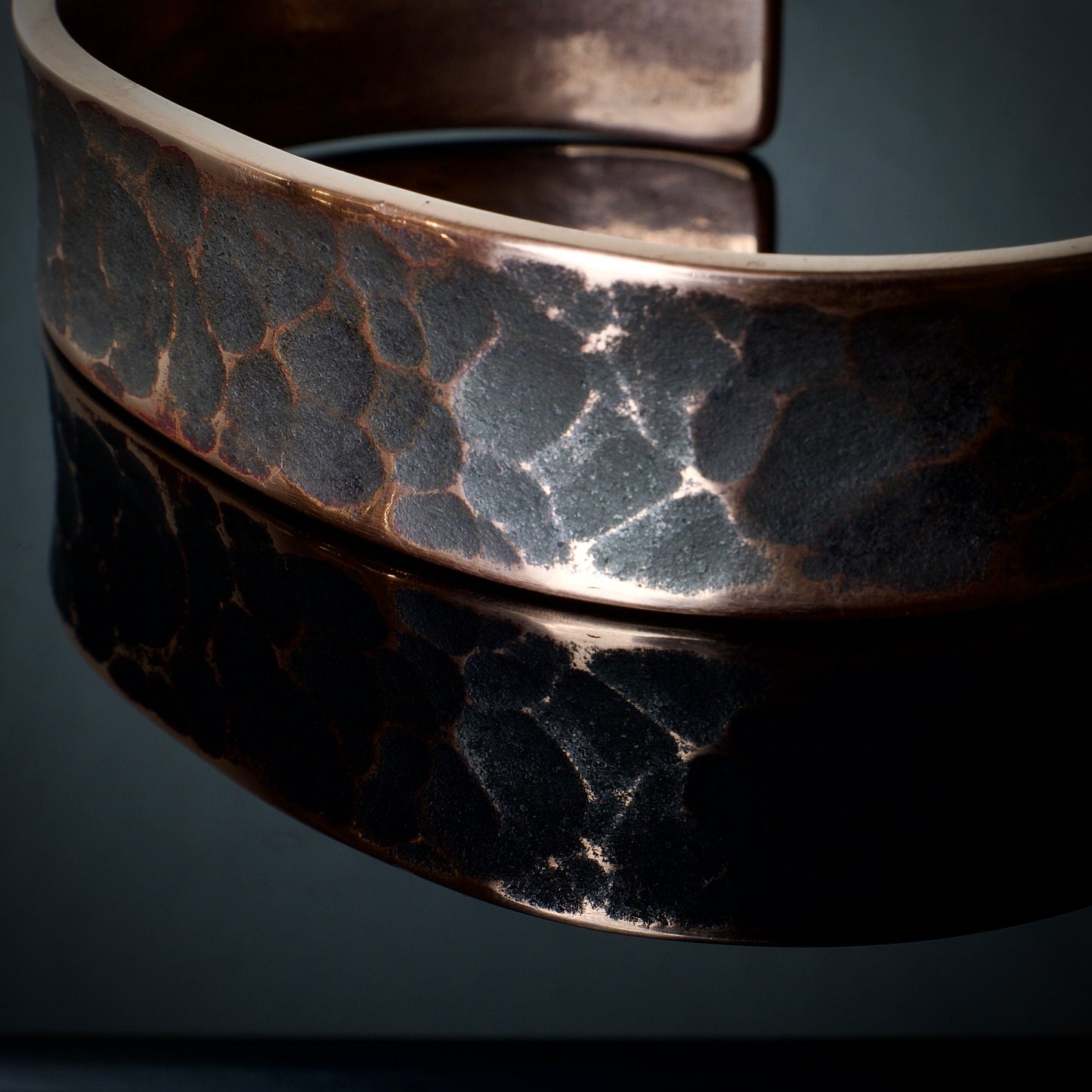 Hammered Copper Cuff. 3/4 inch wide. Made in Montana. Anti inflammatory